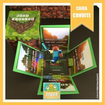 Scrapbook Minecraft - Game Infantil