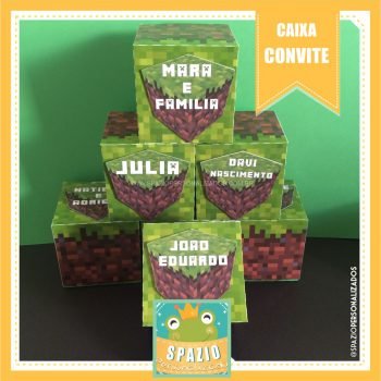 Scrapbook Minecraft - Game Infantil