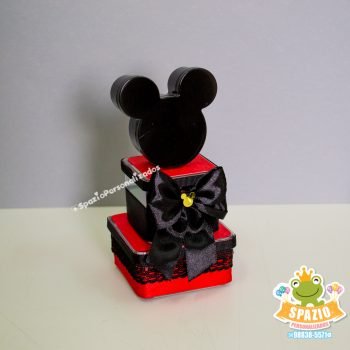 Acrílica Papelaria Personalizada de Luxo Tema Mickey