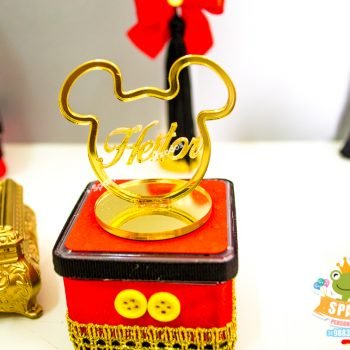 acrilico Papelaria Personalizada de Luxo Tema Mickey