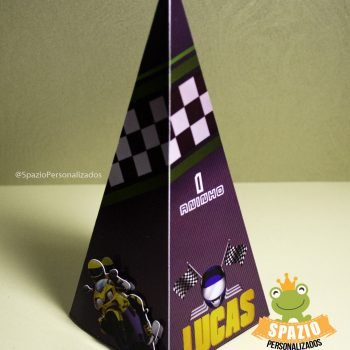 Caixinha Cone Festa Tema Moto GP