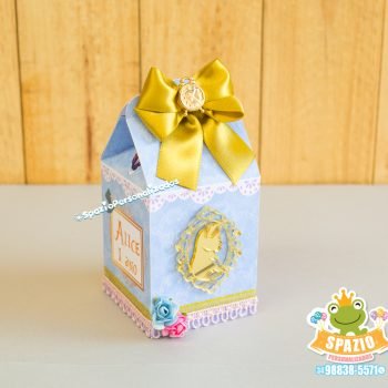 Caixa Milk PAPELARIA PERSONALIZADA - FESTA ALICE NO PAÍS DAS MARAVILHAS - LUXO UBERLÂNDIA