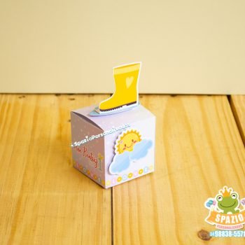 Caixa Cubo Chuva de Amor - Scrap Festa