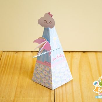 Caixa Cone Chuva de Amor - Scrap Festa
