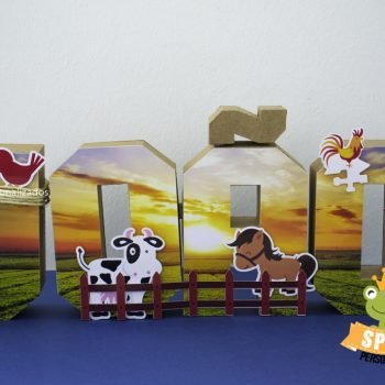 nome 3d fazendinha scrap personalizado
