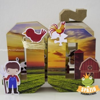 nome 3d fazendinha scrap personalizado