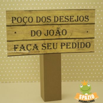 Placa Fazendinha Personalizada