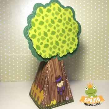 cx cone Fazendinha Personalizada em Scrap