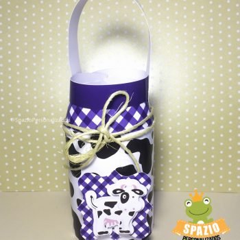 leiteira Fazendinha Personalizada em Scrap