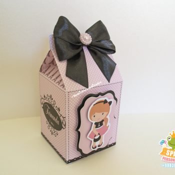 caixinha milk Tema Boneca em Paris