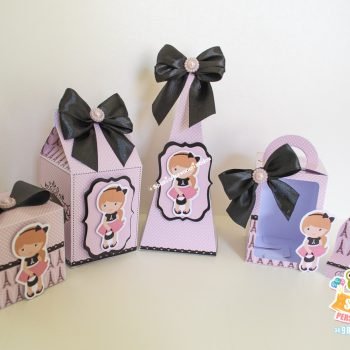 kit Tema Boneca em Paris