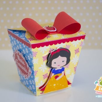 Caixa Sushi Branca de Neve Luxo
