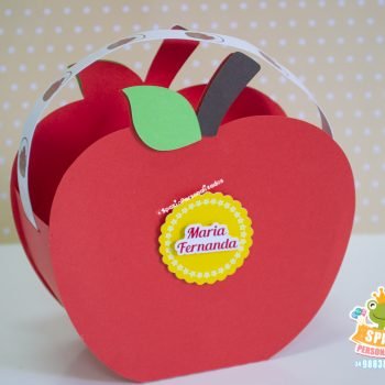 Cesta Maça Branca de Neve Luxo