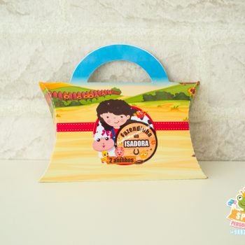 Bolsinha Papelaria Fazendinha Menina