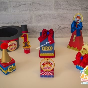 Tema Circo Luxo - scrap personalizado