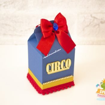Caixa Milk Luxo - scrap Circo