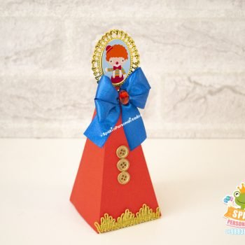 Caixa Cone Luxo - scrap Circo