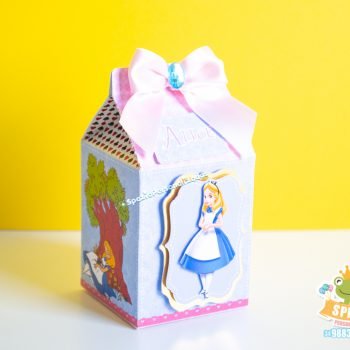 Caixa Milk Tema Alice