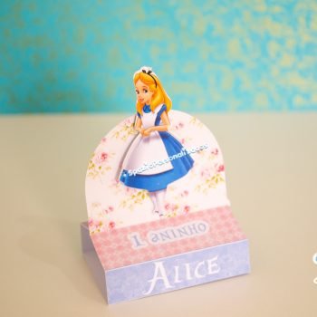 Bis Duplo - Tema Papelaria Alice