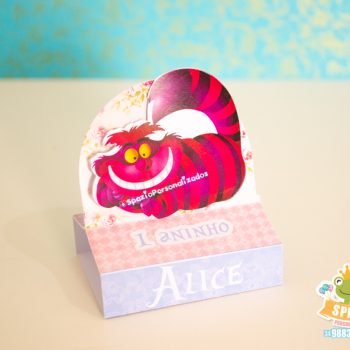 Bis Duplo Gato Alice no País das Maravilhas