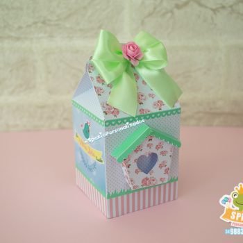 Caixinha Milk - Tema Jardim - Papelaria da Festa Uberlândia