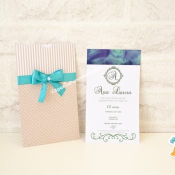 CONVITE DE 15 ANOS - PERSONALIZADO