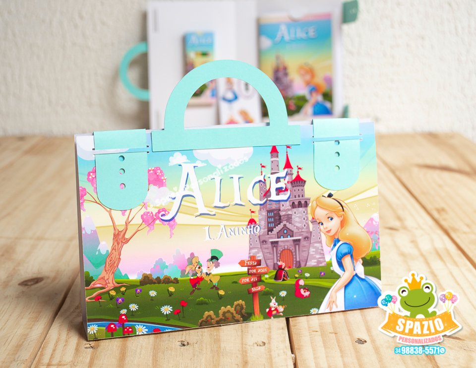 KIT DE COLORIR Alice no País das Maravilhas - 3
