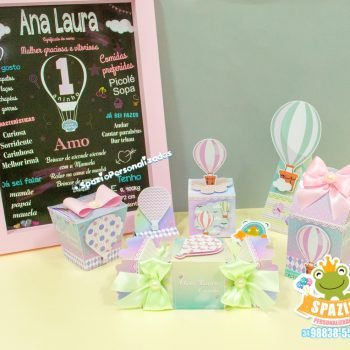 Tema Balões - O Tempo Voa
