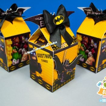 Caixa Milk Tema Batman