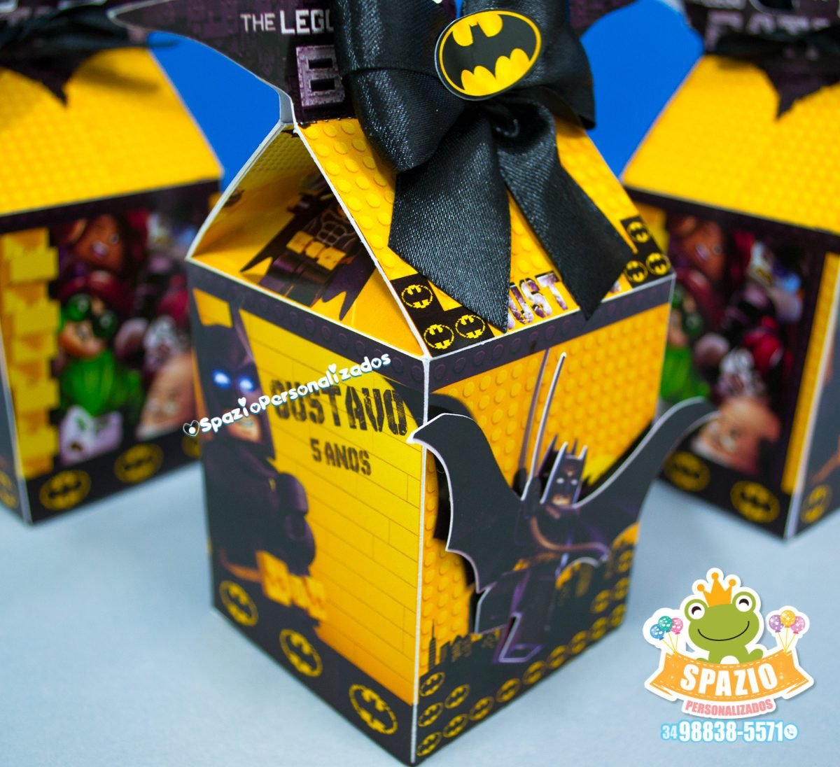 Caixa Milk Tema Batman