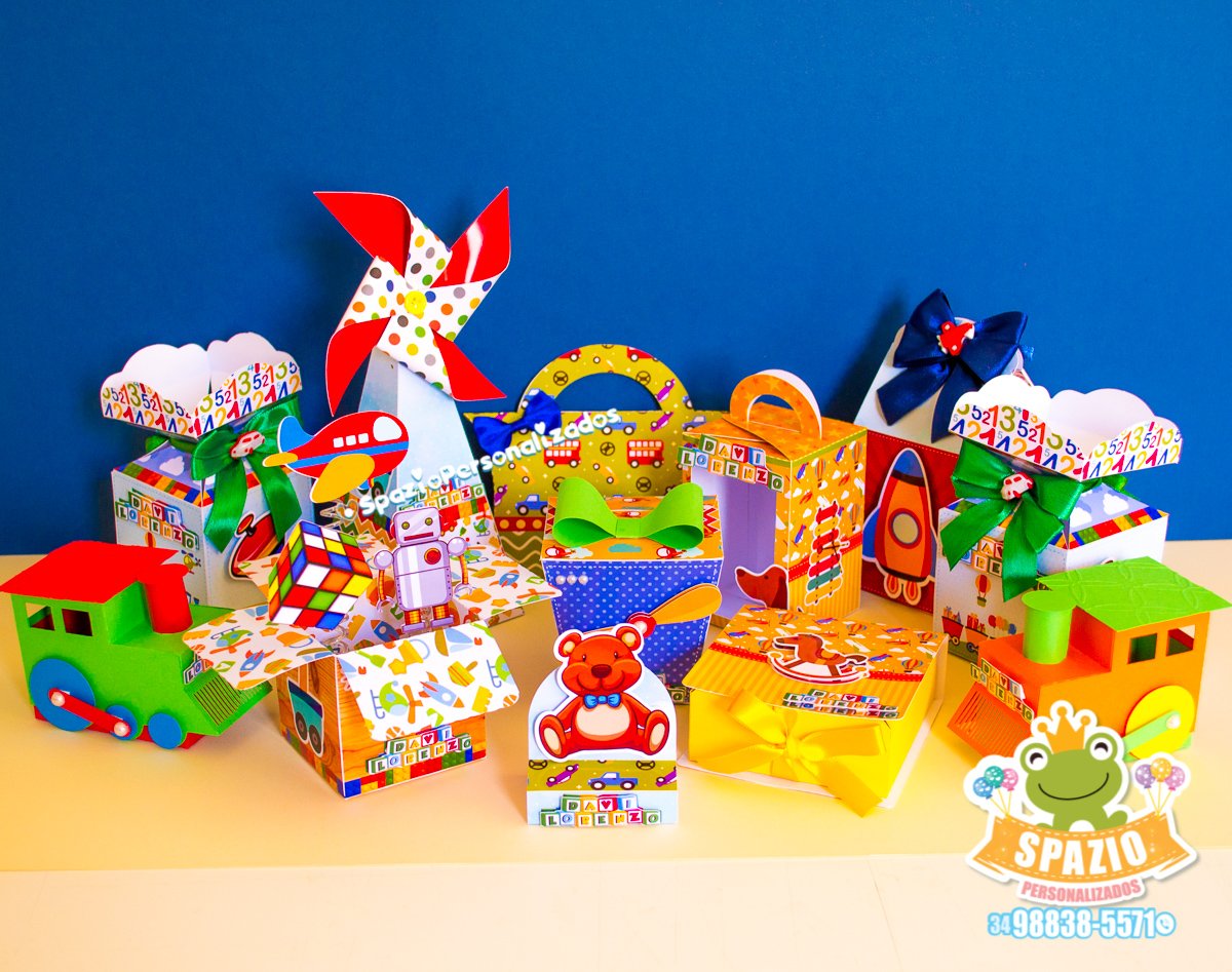 kit Tema Brinquedos