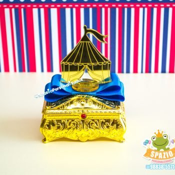 bauzinho Personalizados de Luxo - Scrap Circo
