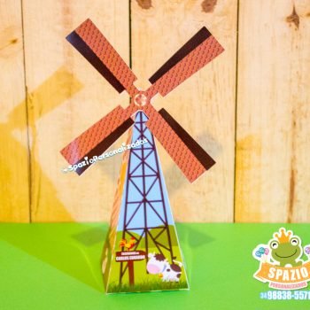 Moinho de Vento - Fazendinha - Papelaria da Festa