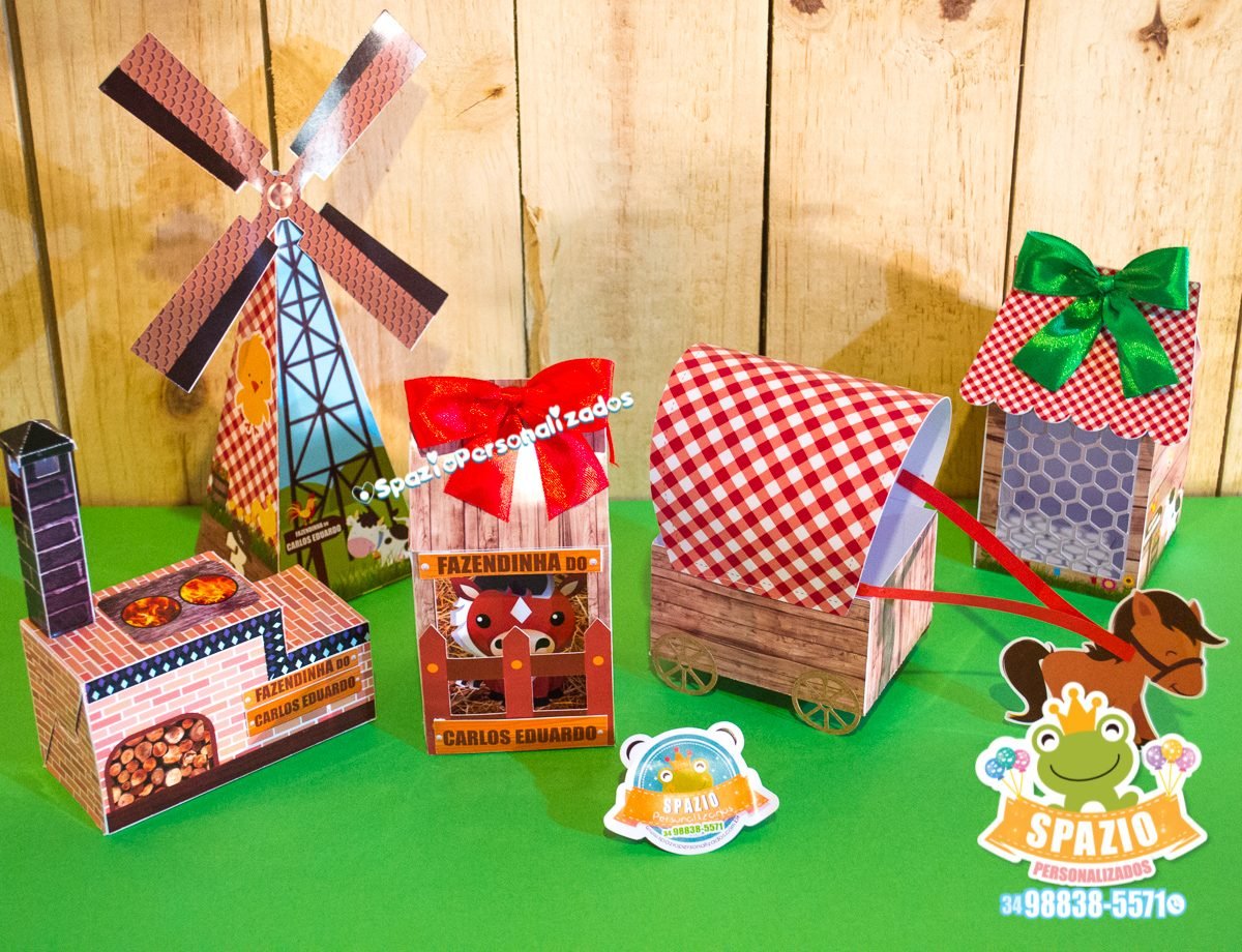 Fazendinha Personalizada - Scrapbook