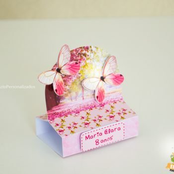 Scrap da festa infantil Tema Jardim de Borboletas