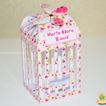 Scrap da festa infantil Tema Jardim de Borboletas