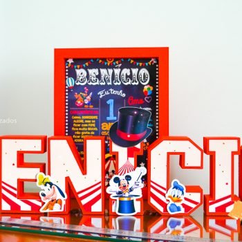 nome 3d Scrap Circo do Mickey Uberlândia