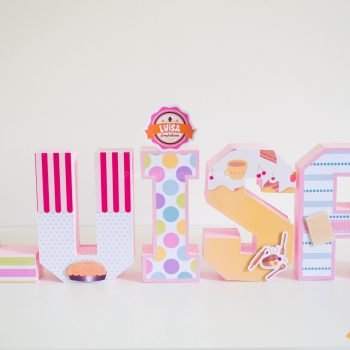 nome 3d - confeitaria scrap