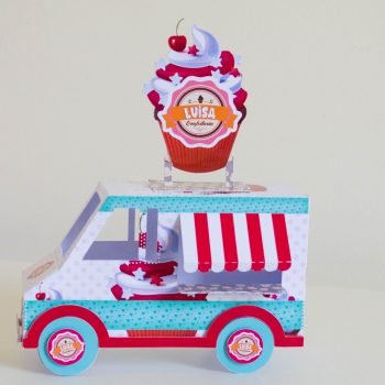 Carrinho em scrap confeitaria