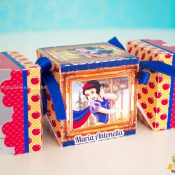 caixa bala - Branca de Neve Tradicional