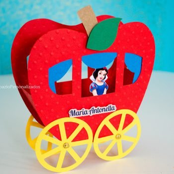 carruagem - Branca de Neve Tradicional