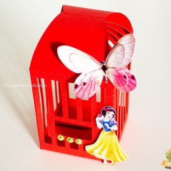 Caixa Gaiola - Branca de Neve Tradicional
