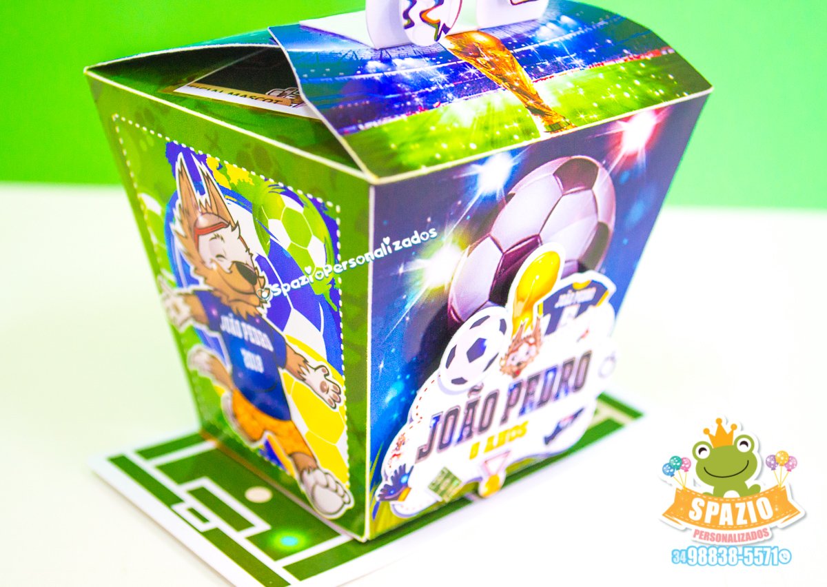 Papelaria da Festa Copa da Russia 2018