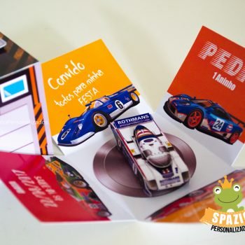 convite 3d - carros importados gt