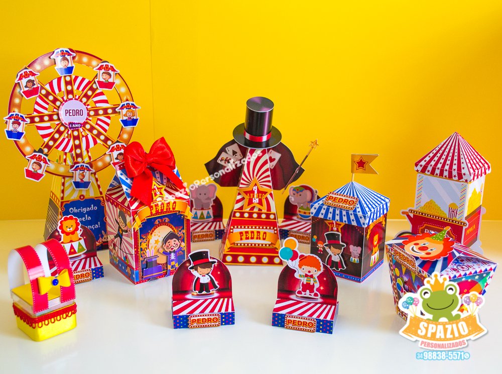 Tema Circo Personalizados Uberlândia
