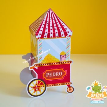 Carrinho de Pipoca Festa Circo
