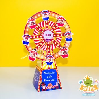 Cone Roda Gigante Scrap Personalizado Circo