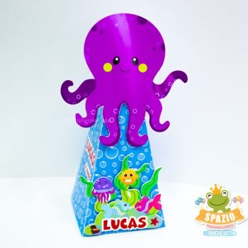 fundo do mar festa personalizada Cone