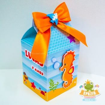 Milk fundo do mar festa personalizada
