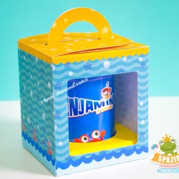 Cofrinho personalizado fundo do mar